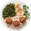 Falafel platter